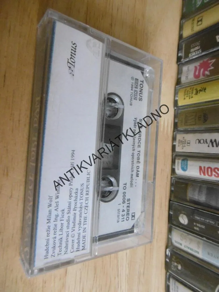 SVÉ SRDCE TOBĚ DÁM, MC KAZETA