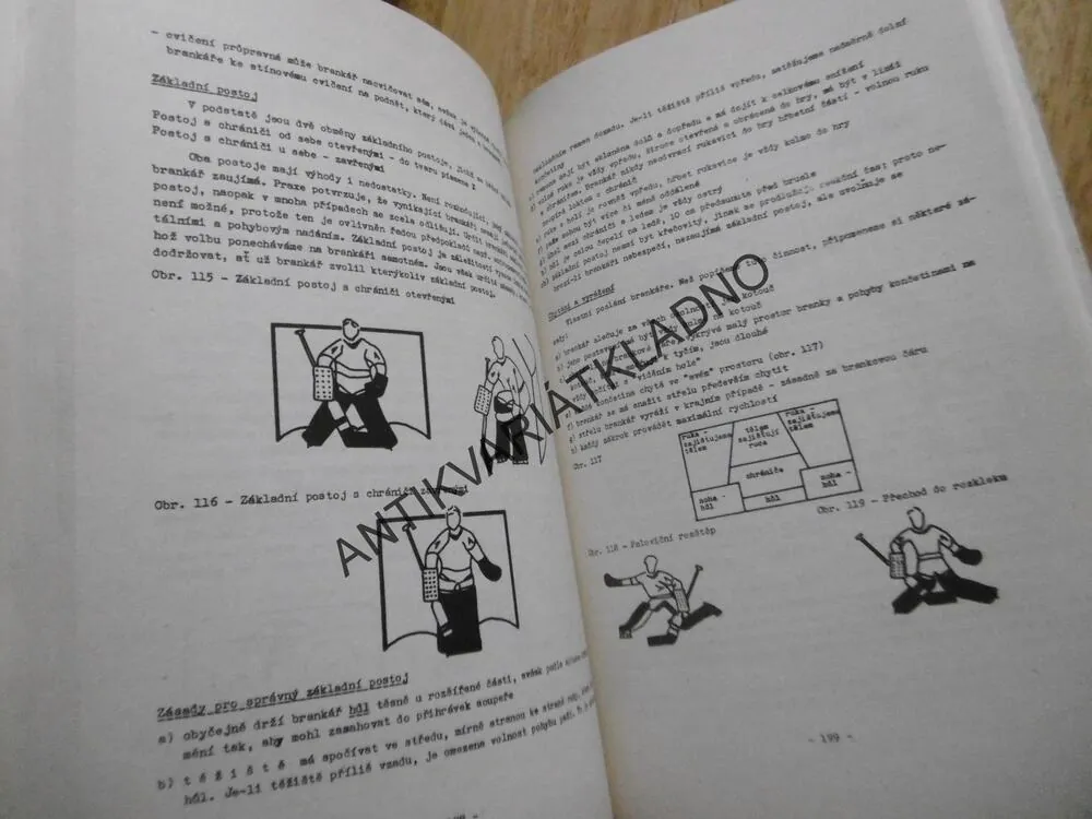 LEDNÍ HOKEJ PRO TRENÉRY II. TŘÍDY UČEBNÍ TEXTY, 1977, **an