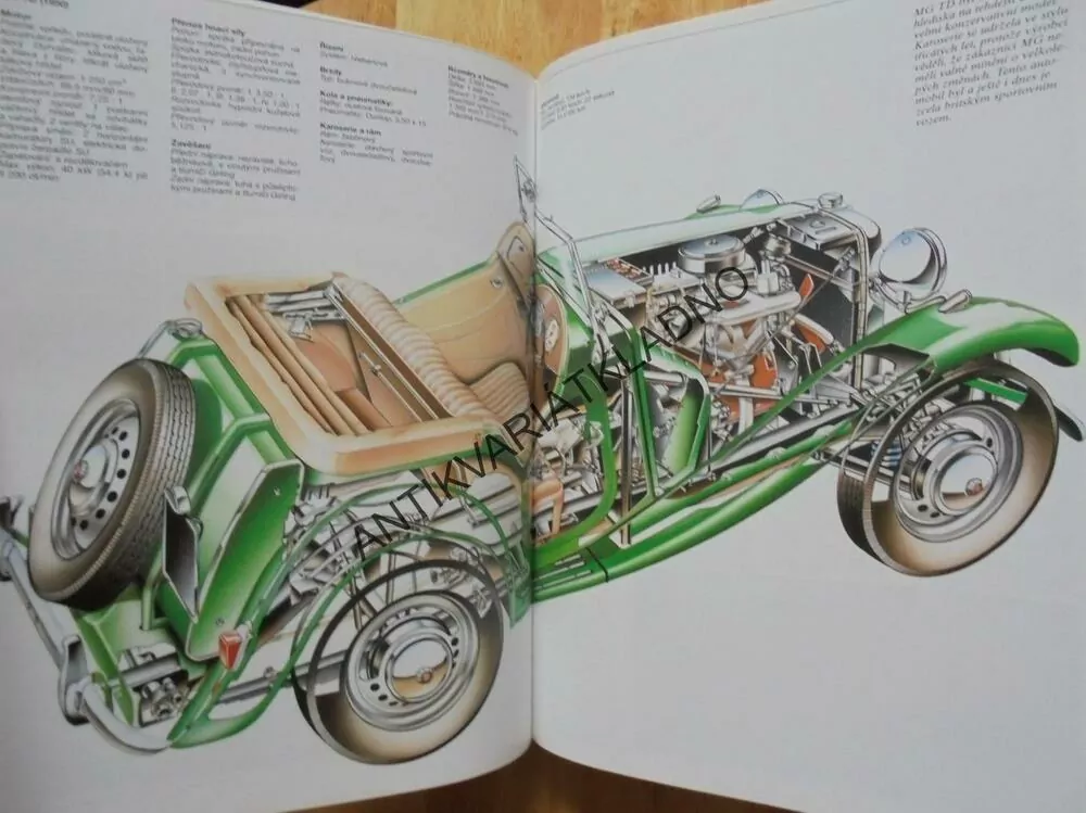 ENCYKLOPEDIE AUTOMOBILŮ, ZNAČKY,MODELY,TECH. ÚDAJE, **an