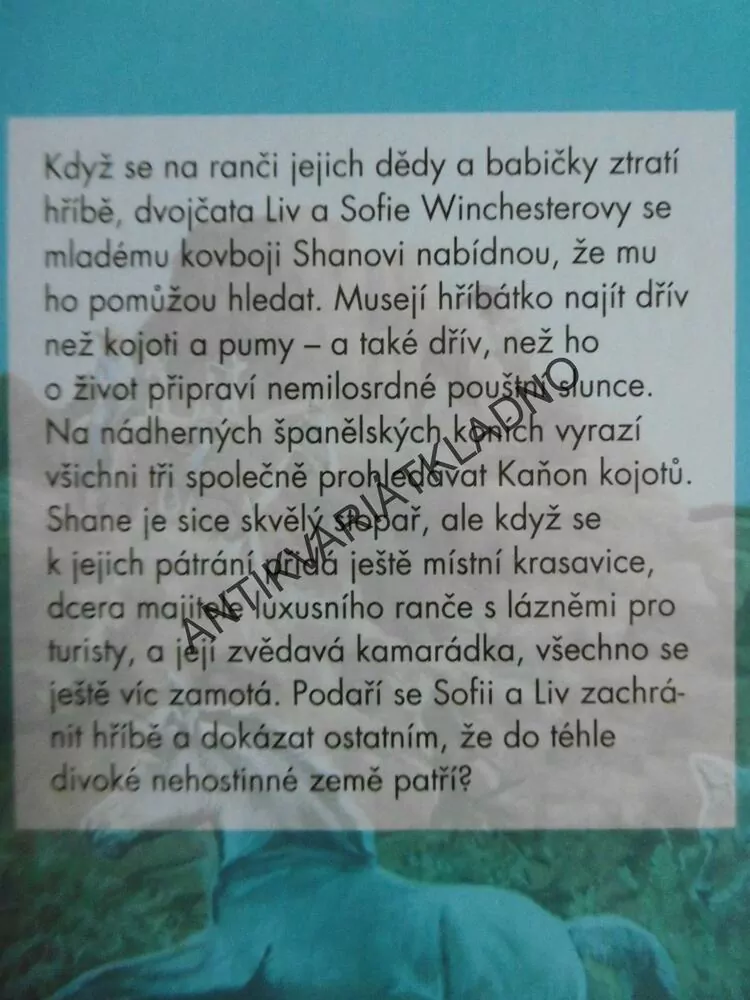 KAŇON KOJOTŮ, SHARON SIAMON, *an