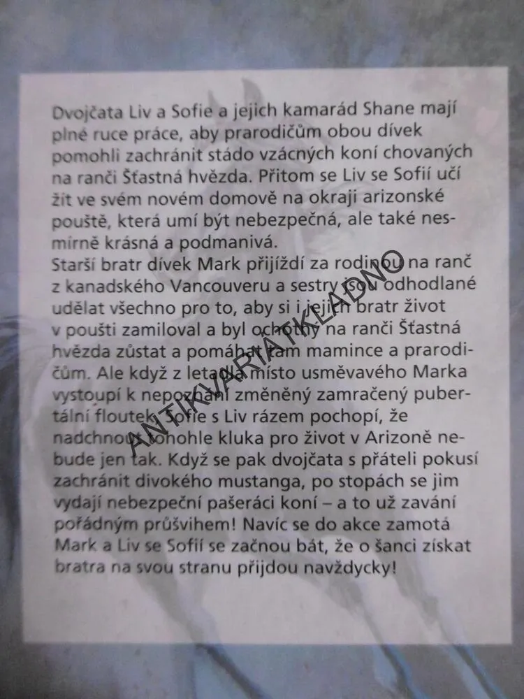 ZÁCHRANA V POUŠTI, SHARON SIAMON, *an