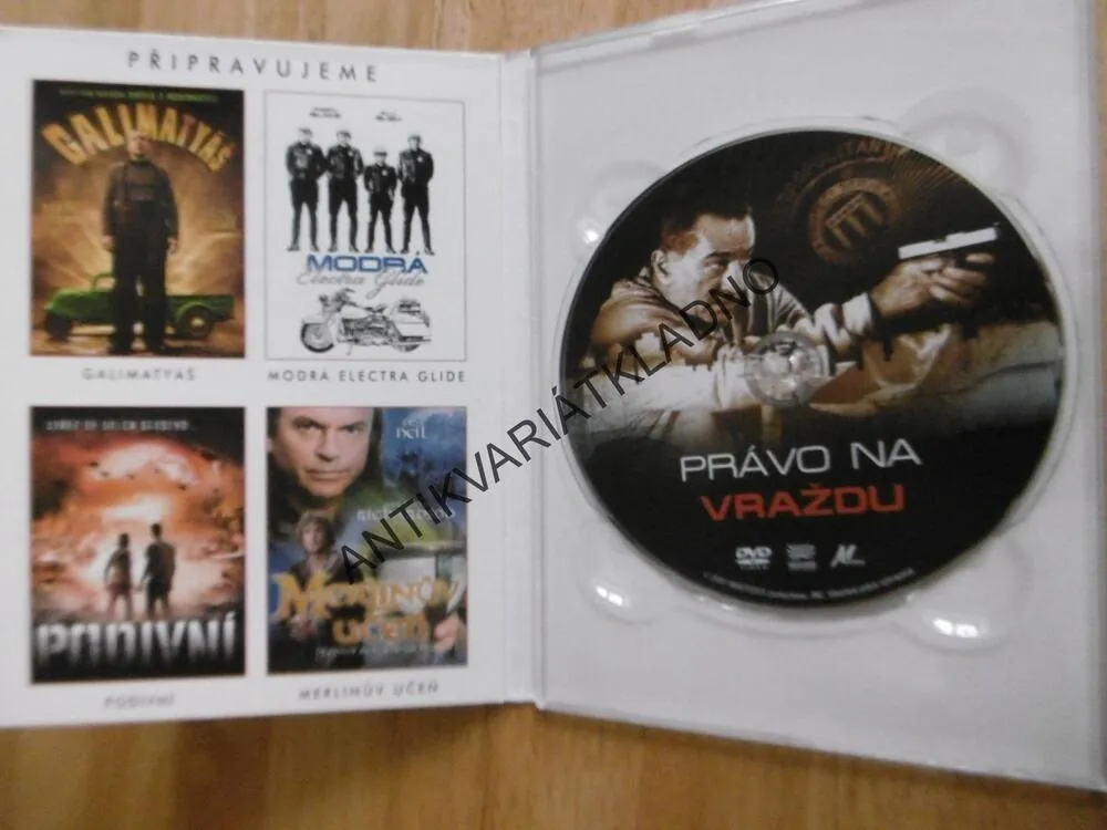 PRÁVO NA VRAŽDU, DVD FILM 