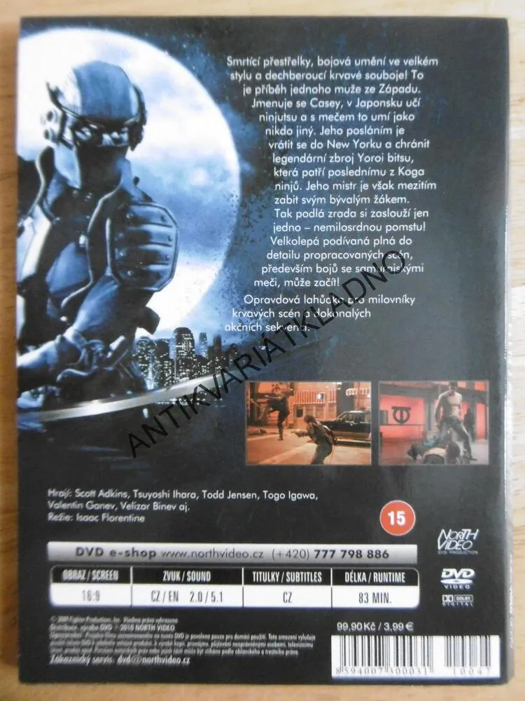 NINJA, DVD FILM 