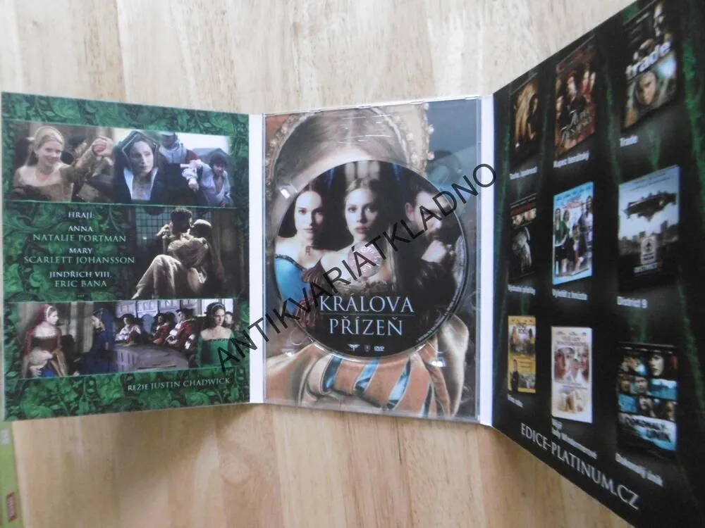 KRÁLOVNA PŘÍZEŇ, DVD FILM 