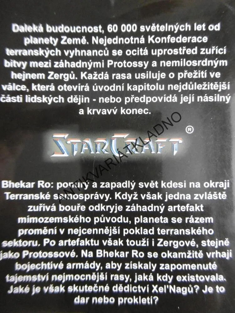 STARCRAFT, STÍN XELNAGŮ, GABRIEL MESTA, **an