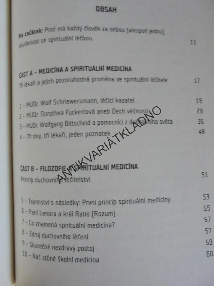 SPIRITUÁLNÍ MEDICÍNA, LÉČENÍ SILOU DUCHA, JENNER