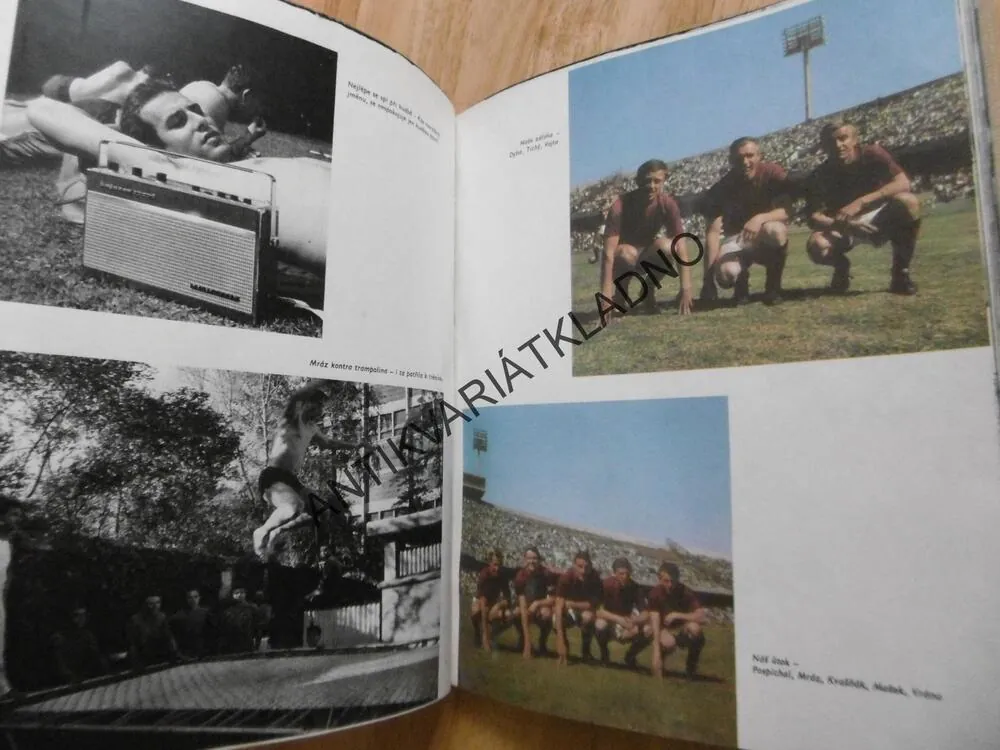 SPARTA V AMERICE, MILOŠ FIALA, JAN VRÁNA, KAREL NOVÁK, **an