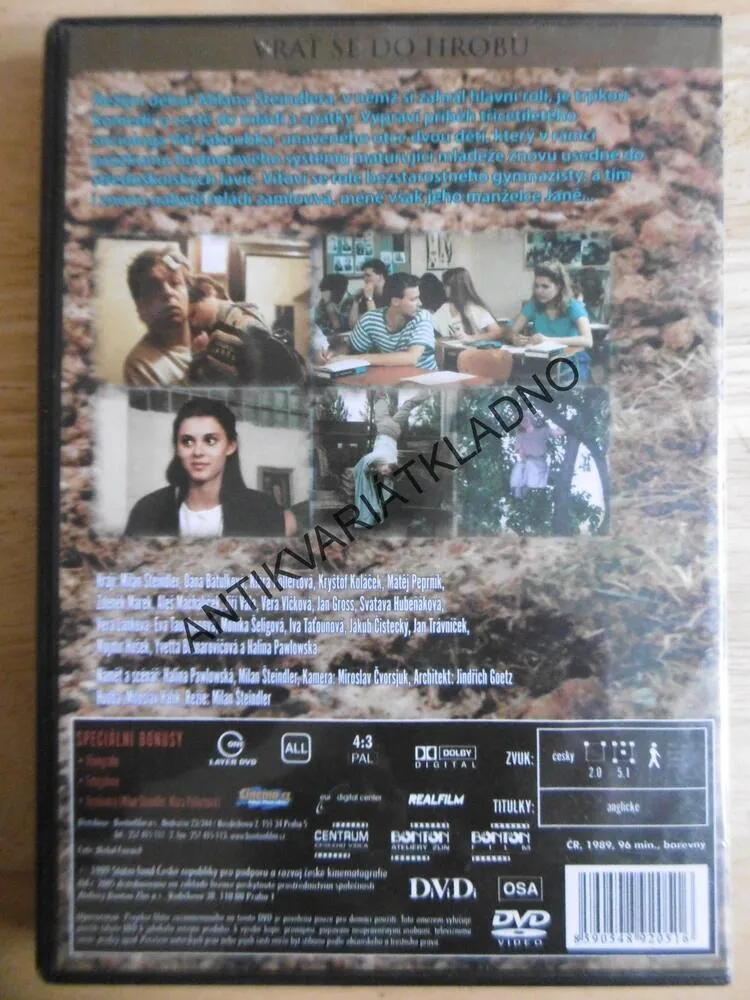 VRAŤ SE DO HROBU, DVD FILM 