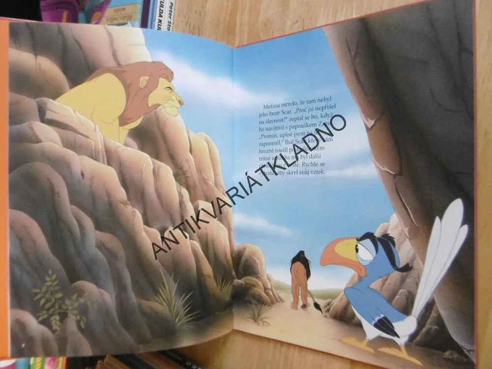 LVÍ KRÁL, WALT DISNEY, **an