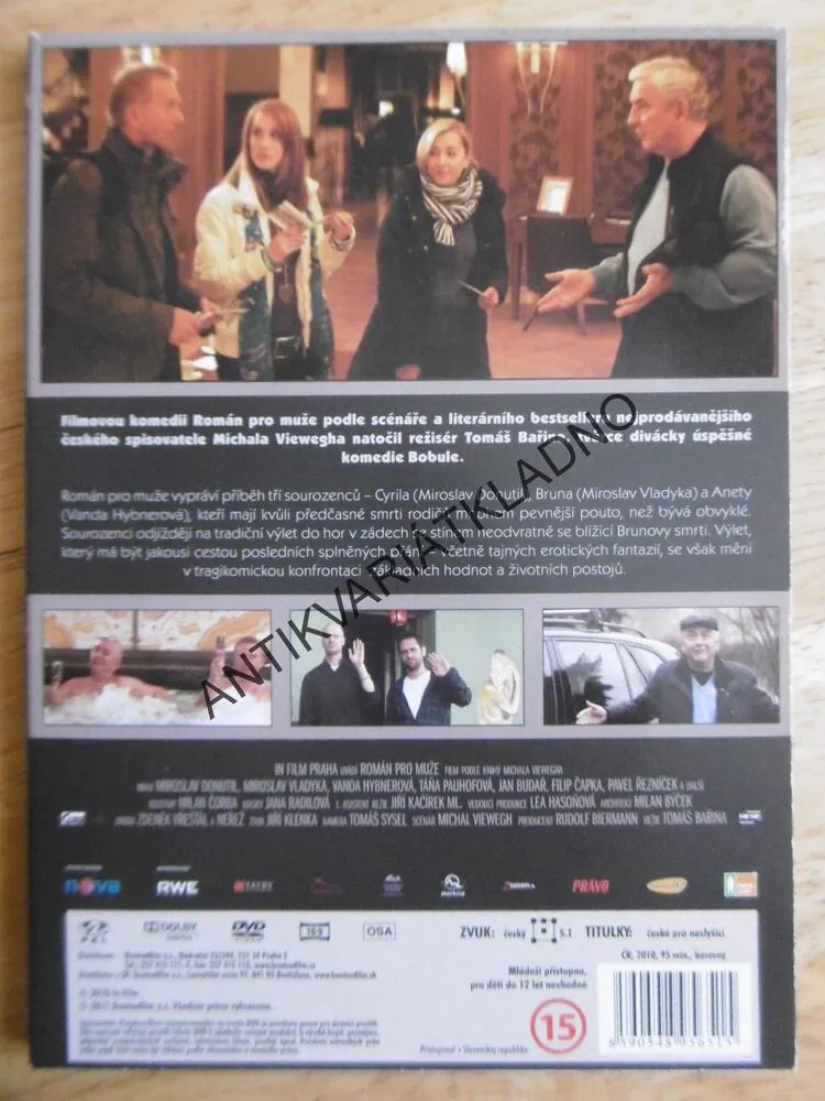 ROMÁN PRO MUŽE, DVD FILM