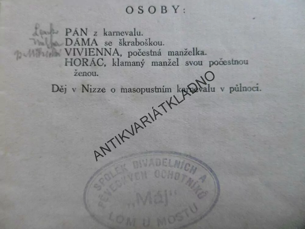HLOUPÁ HUSIČKA ANEB NO-NÉ...? JÁRA SEDLÁČEK