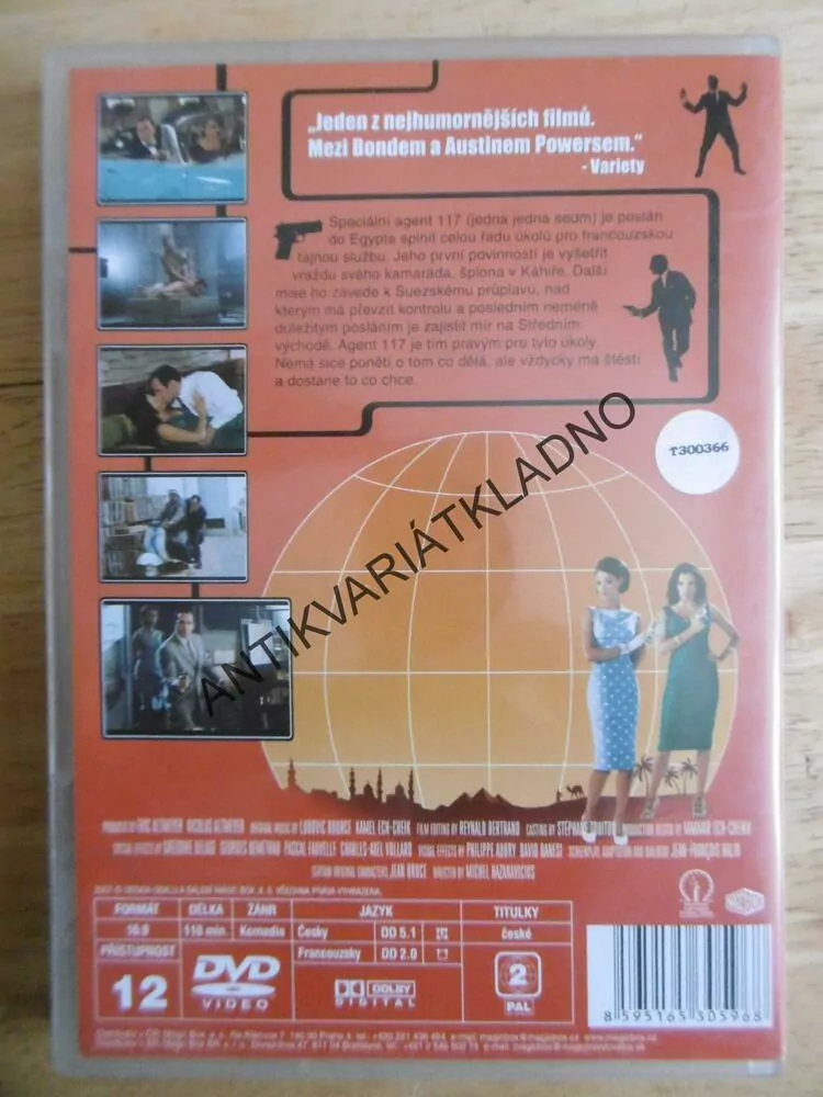 AGENT 117, DVD FILM 