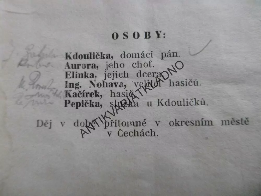 HASIČI JEDOU..., KAREL FOŘT,