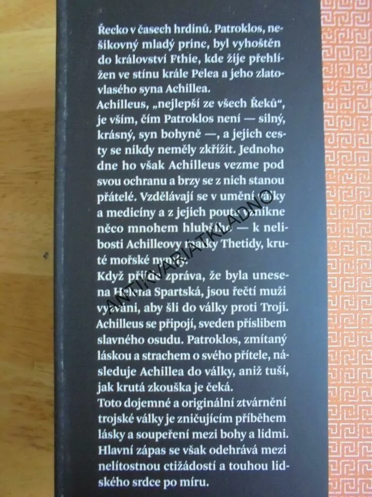 ACHILLEOVA PÍSEŇ, MADELINE MILLEROVÁ