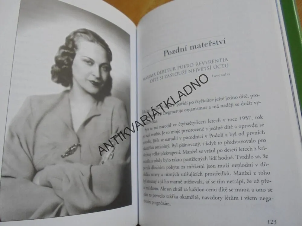 ZITA KABÁTOVÁ, MŮJ RECEPT NA DLOUHOVĚKOST, **an