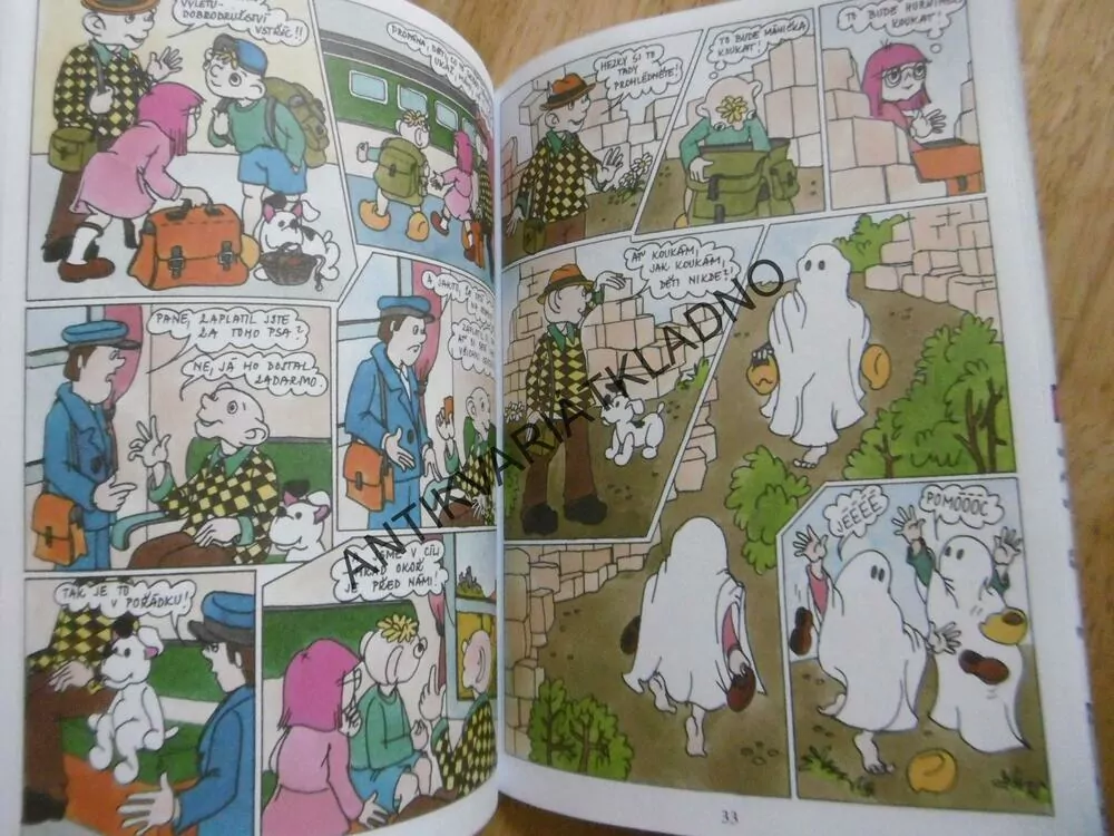 DOBRODRUŽSTVÍ S HURVÍNKEM, ŠTÁCHOVÁ, SOTÁKOVÁ, KOMIKS, 