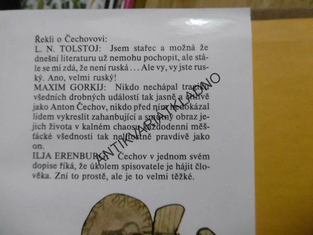 HUMORESKY, ANTON PAVLOVIČ ČECHOV, **an