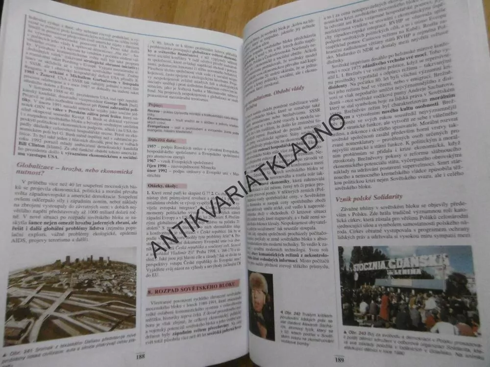 DĚJEPIS 4. PRO GYMNÁZIA A STŘEDNÍ ŠKOLY, NEJNOVĚJŠÍ DĚJINY