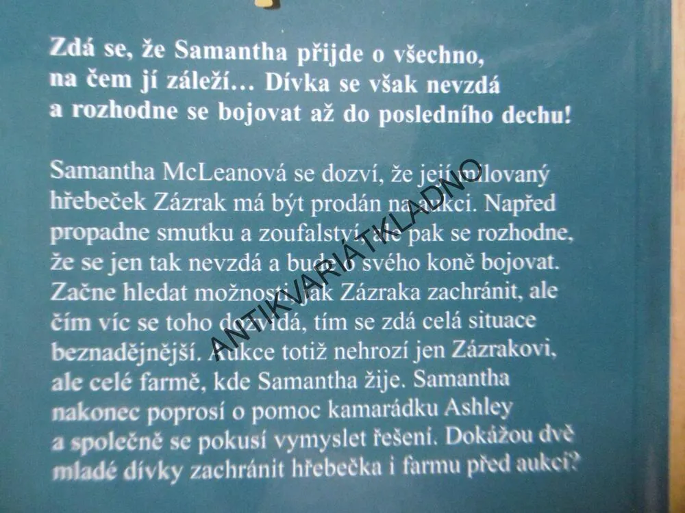 ZÁZRAK V NEBEZPEČÍ, JOANNA CAMPBELL, PLNOKREVNÍK, **an