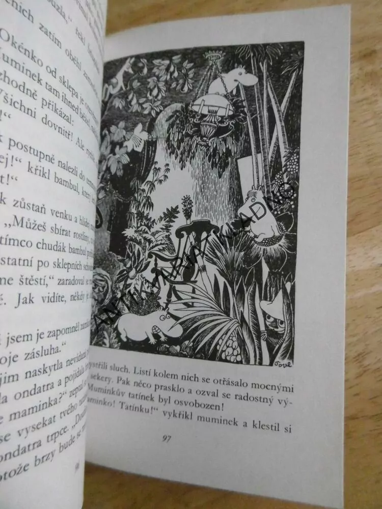 ČARODĚJŮV KLOBUK, PŘÍBĚHY O SKŘÍTCÍCH MUMINECH, MUMÍNCI, TOVE JANSSONOVÁ, **an