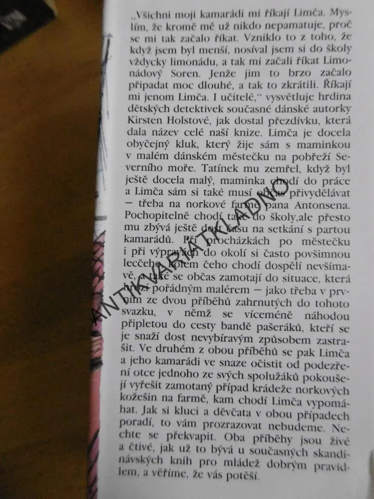 LIMČA, KIRSTEN HOLSTOVÁ, **an