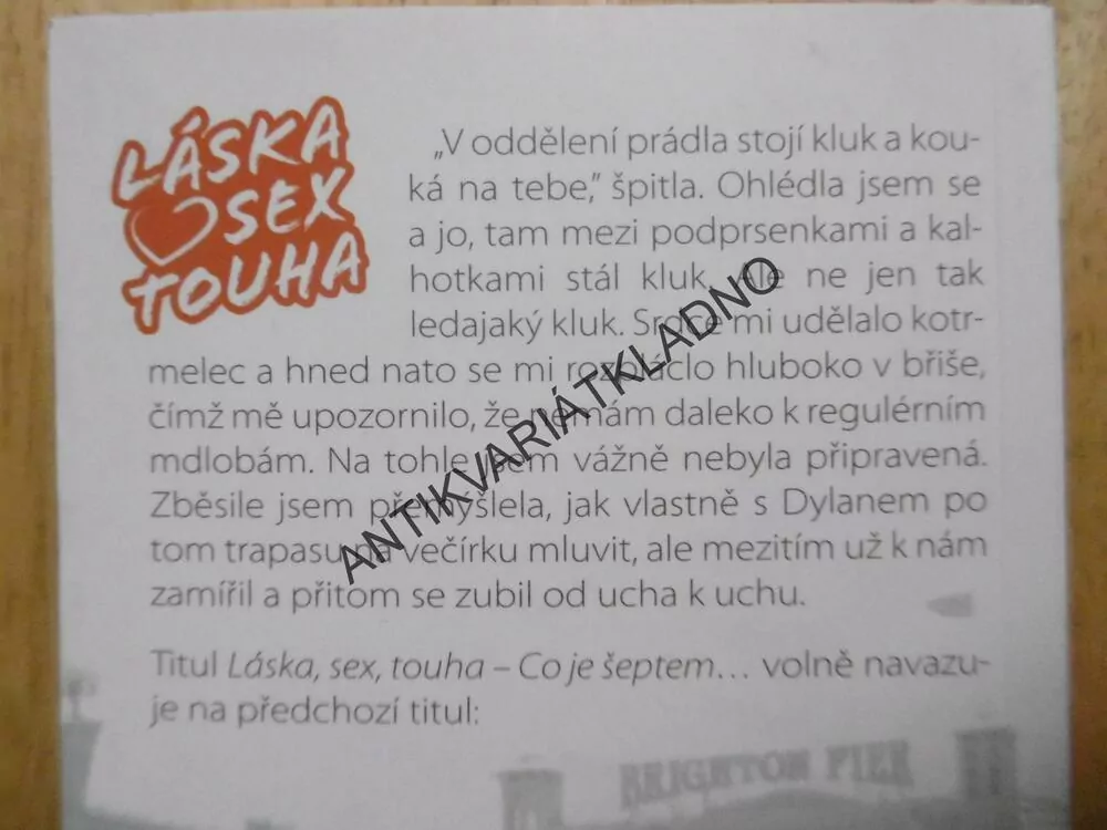 CO JE ŠEPTEM..., LÁSKA SEX TOUHA, ALI CRONIN, **an
