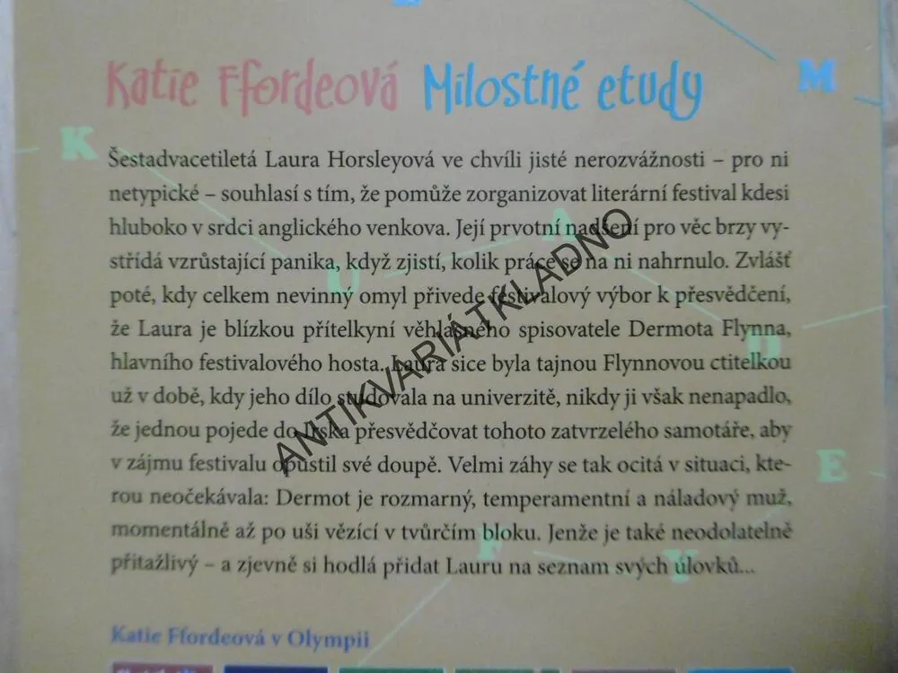 MILOSTNÉ ETUDY, KATIE FFORDEOVÁ, **an