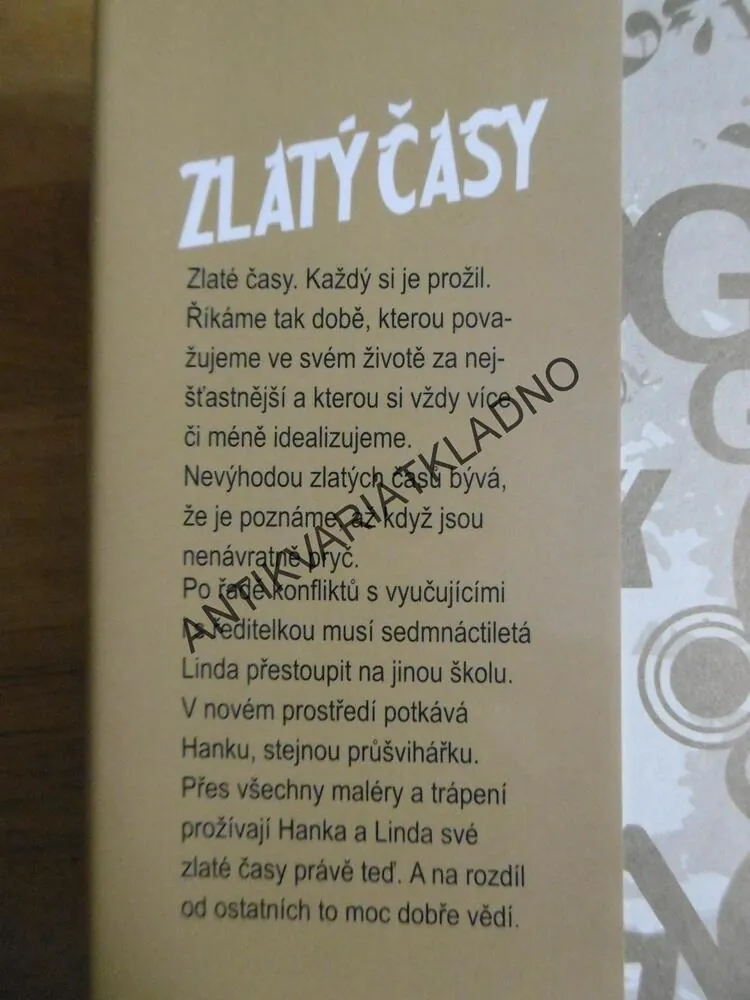 ZLATÝ ČASY, PETR HUDSKÝ, **an