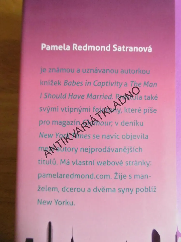 OD ZÍTŘKA BUDU SEXY TŘICÍTKA, PAMELA REDMOND SATRANOVÁ, **an