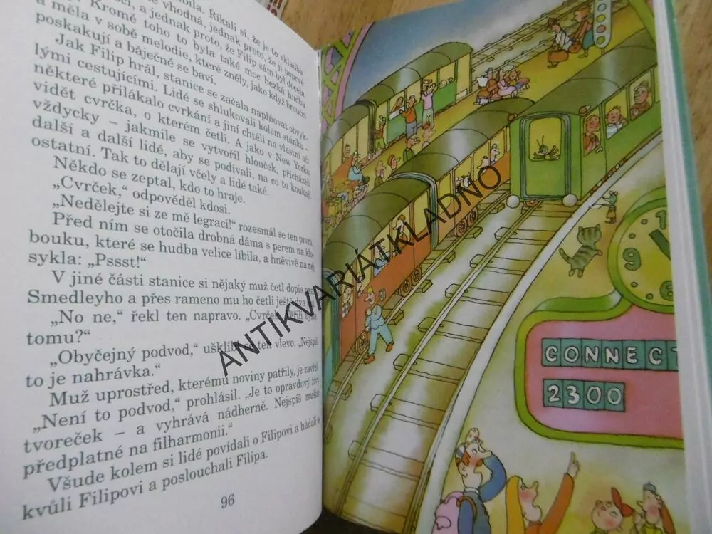 CVRČEK NEW YORKU, GEORGEN SELDEN, FILCÍK, **an