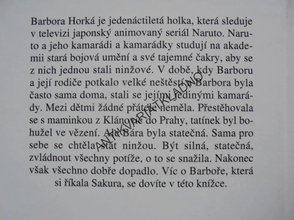 NINŽA, Z DRUHÉHO PATRA, SVOBODOVÁ VLASTA, **an