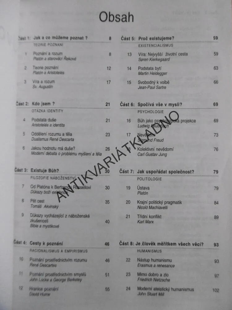 ÚVOD DO SVĚTA IDEJÍ, WILLIAM RAEPER, LINDA SMITHOVÁ, **an