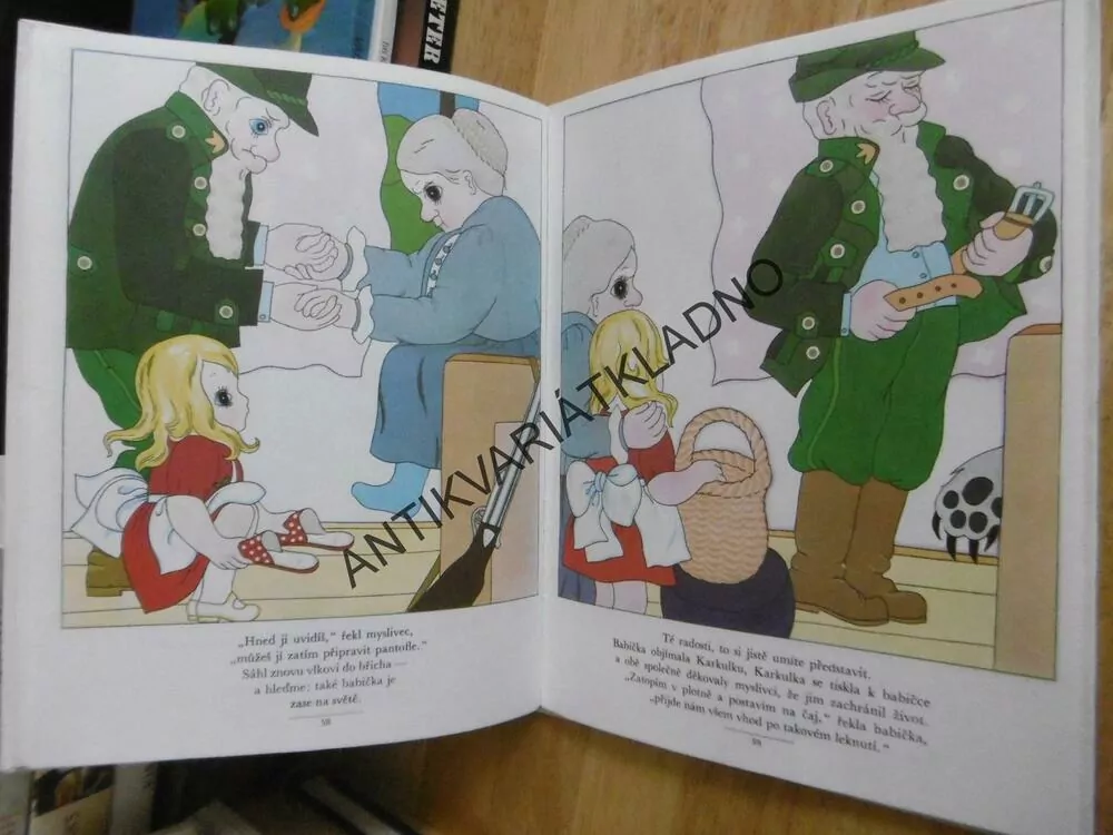 ČERVENÁ KARKULKA, JITKA NOVÁKOVÁ, JAN SUCHL, **an
