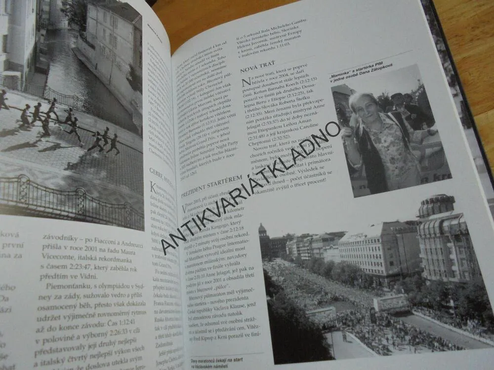 MARATONY SVĚTA A JEJICH HISTORIE, ZÁTOPEK,AJ.