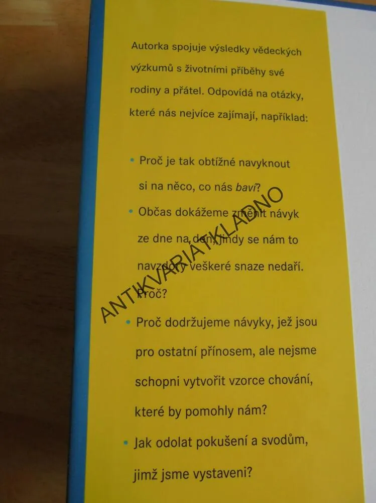 ZVYK NENÍ ŽELEZNÁ KOŠILE, GRETCHEN RUBINOVÁ, **an