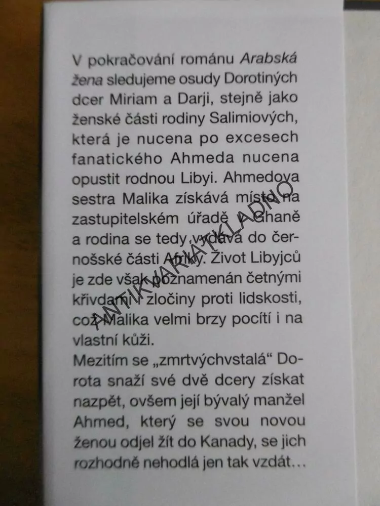 ARABSKÁ DCERA, TANYA VALKOVÁ, **an