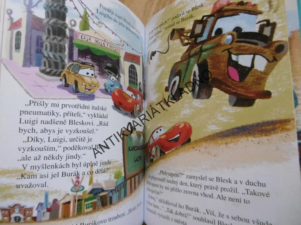 POZOR NA BURÁKA! AUTA, WALT DISNEY PIXAR, **an