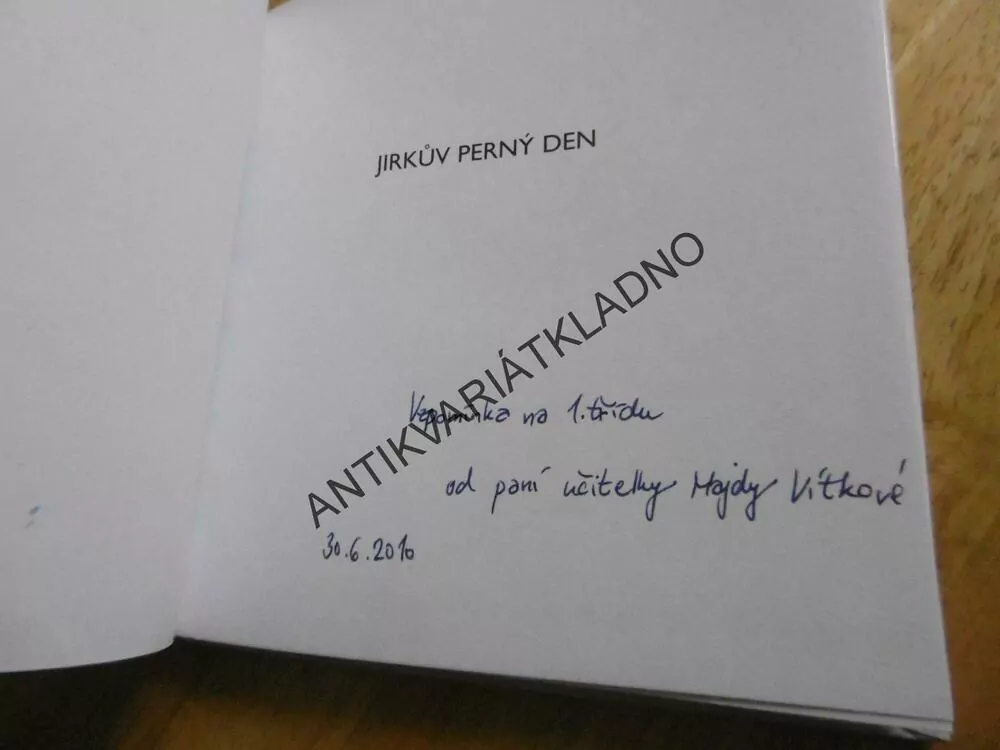 JIRKŮV PERNÝ DEN, RICHMAL CROMPTONOVÁ, MARCEL STECKER, **an