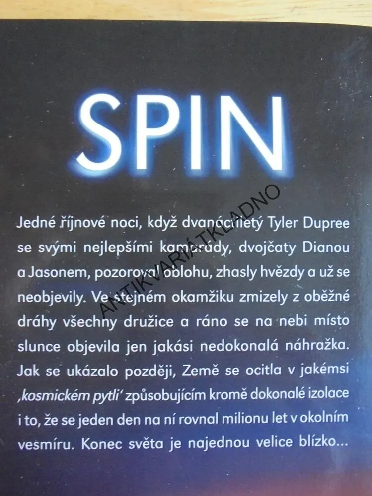 SPIN, ROBERT CHARLES WILSON, **an