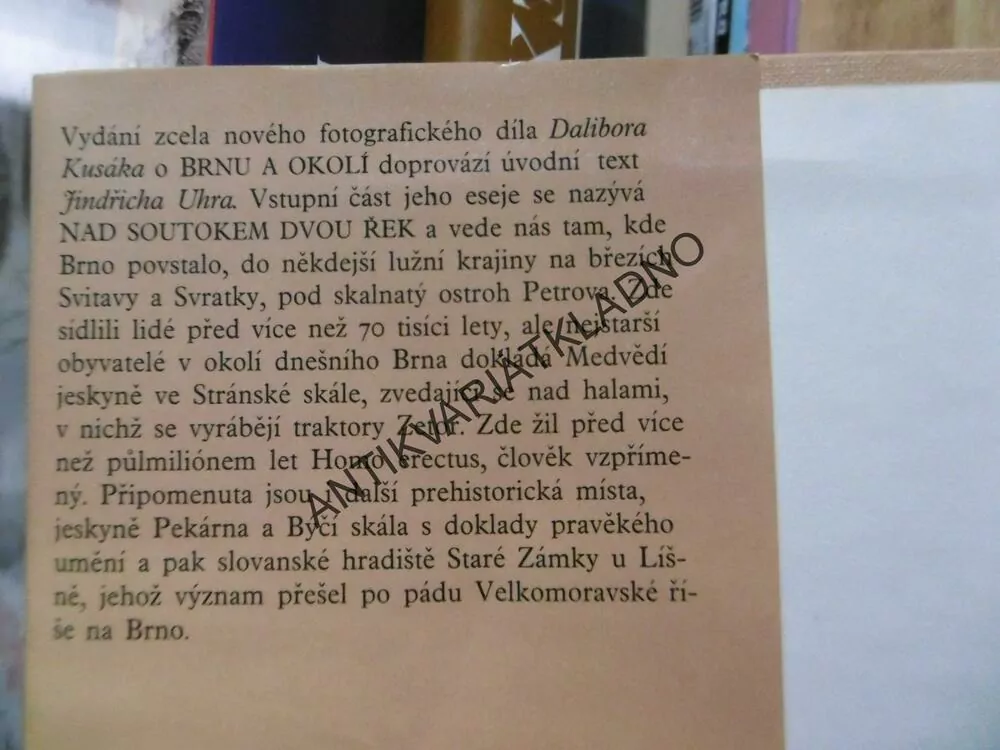 BRNO A OKOLÍ, BRÜNN, DALIBOR KUSÁK, **an