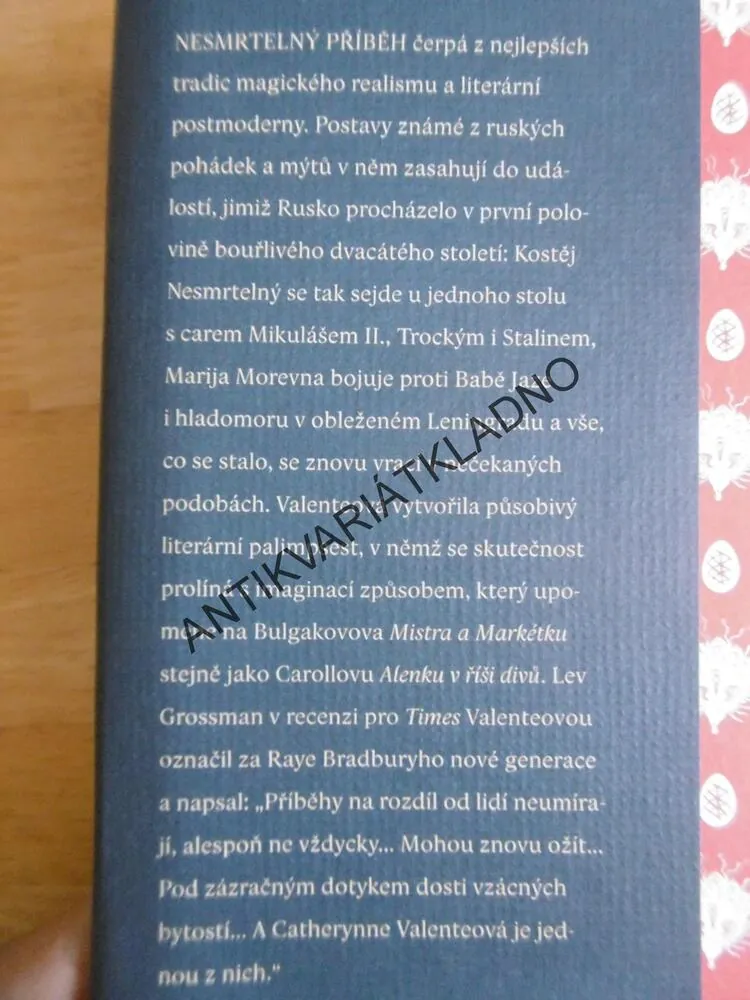 NESMRTELNÝ PŘÍBĚH, CATHERYNE M. VALENTEOVÁ, **an