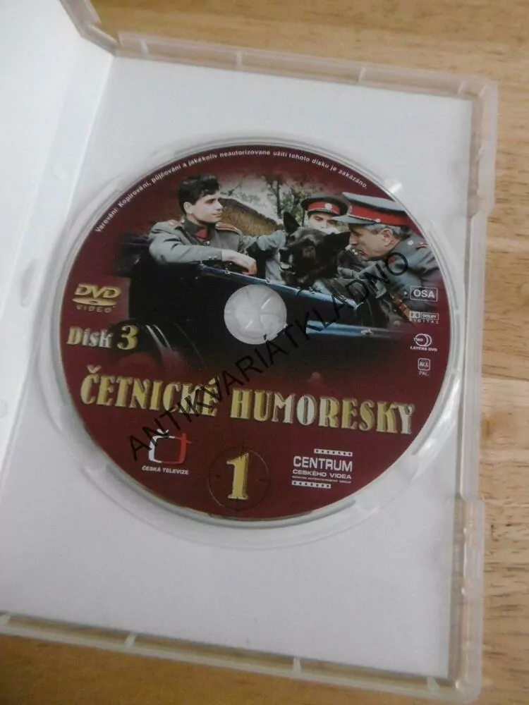 ČETNICKÉ HUMORESKY 1, DVD FILM