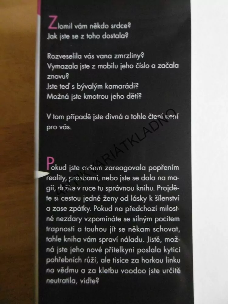 JAK ROZCHODIT ROZCHOD, CHRIS MANBY, **an