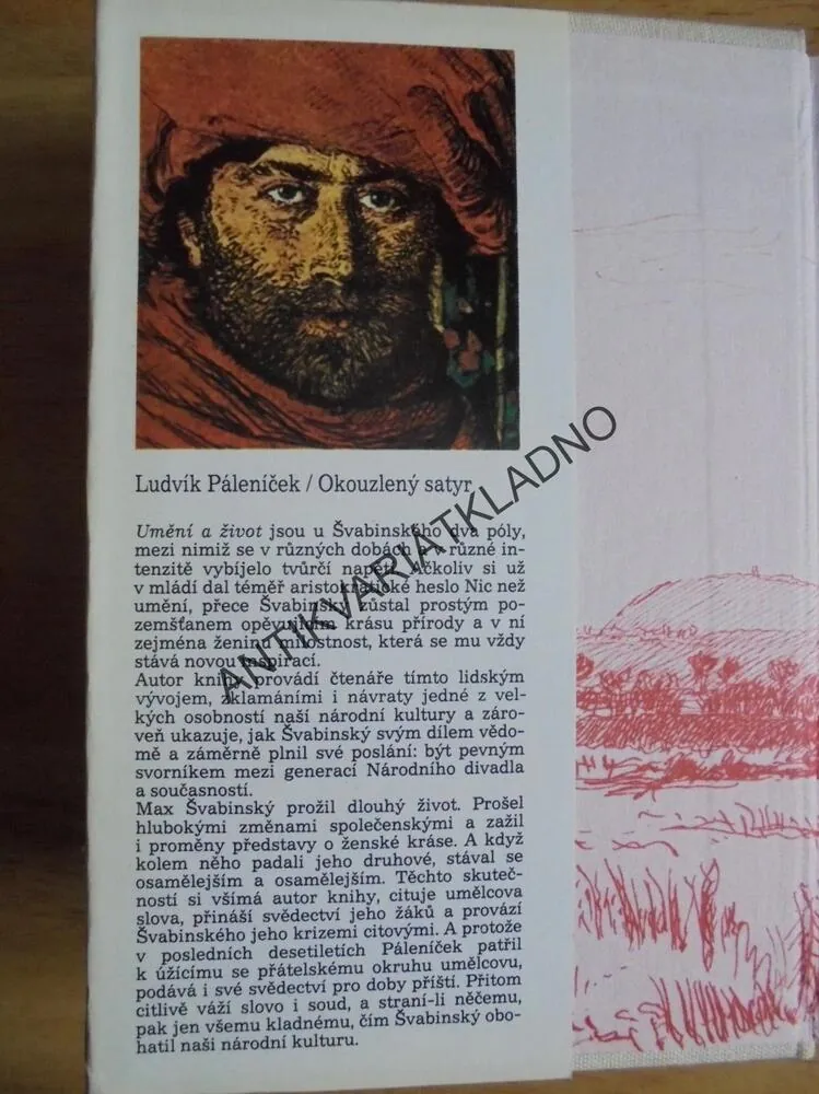 OKOUZLENÝ SATYR, ŠVABINSKÝ, PÁLENÍČEK