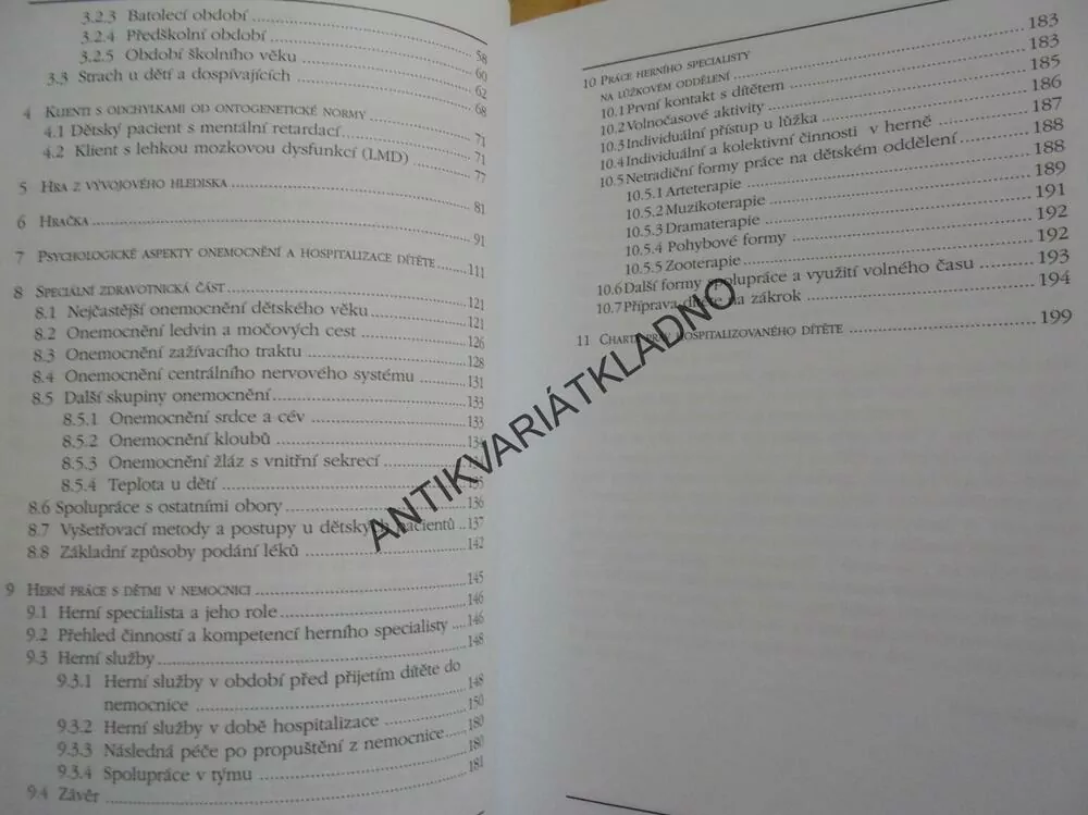 HERNÍ SPECIALISTA V SOMATOPEDII, VALENTA, PSYCHOLOGIE