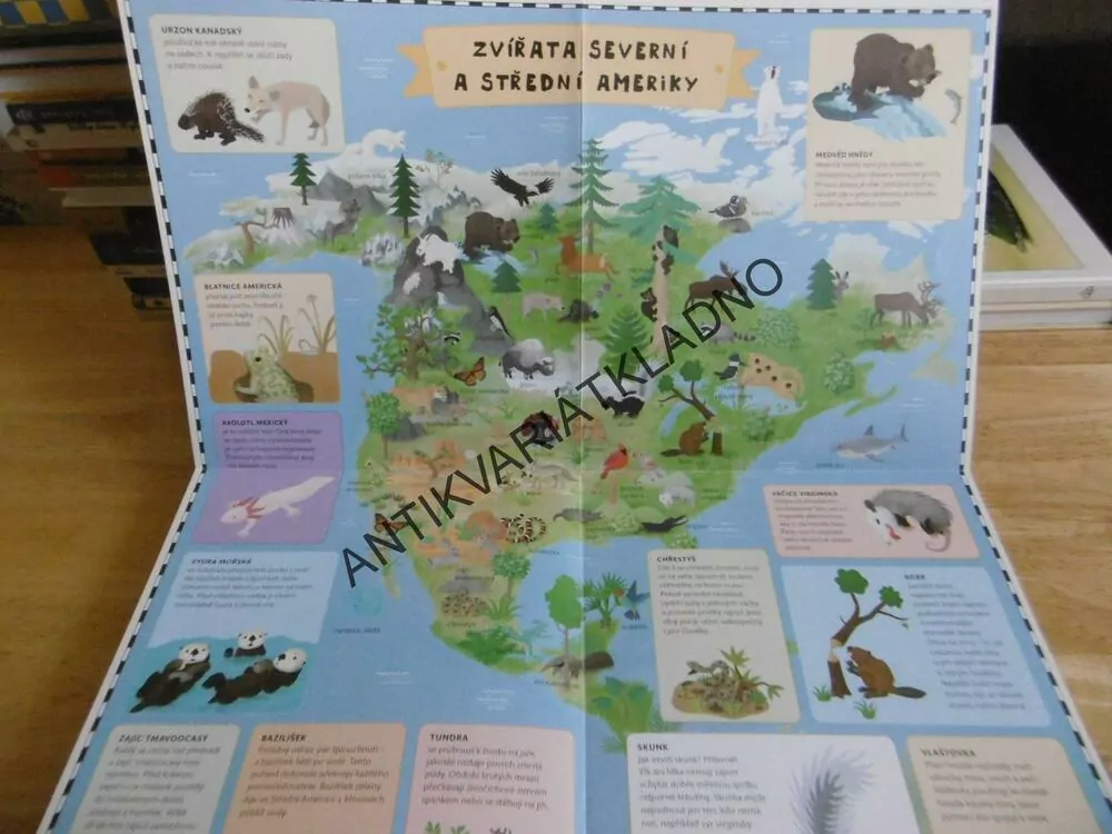 ATLAS ZVÍŘAT PRO DĚTI, **an