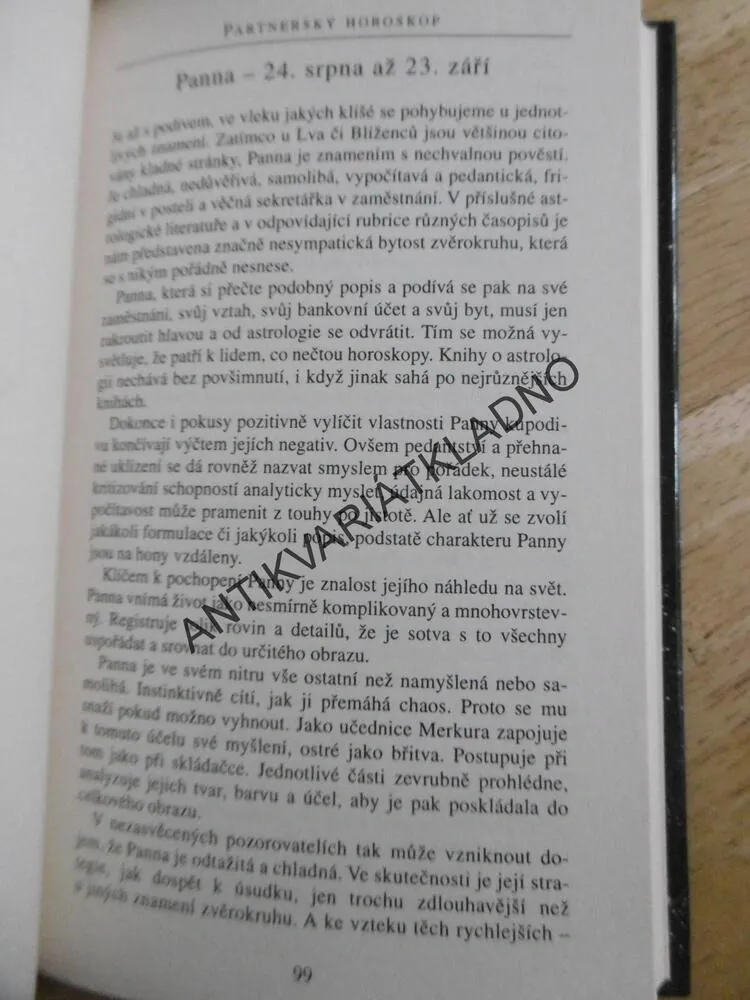 PARTNERSKÝ HOROSKOP, MARIA LEONIDOVÁ,  **an