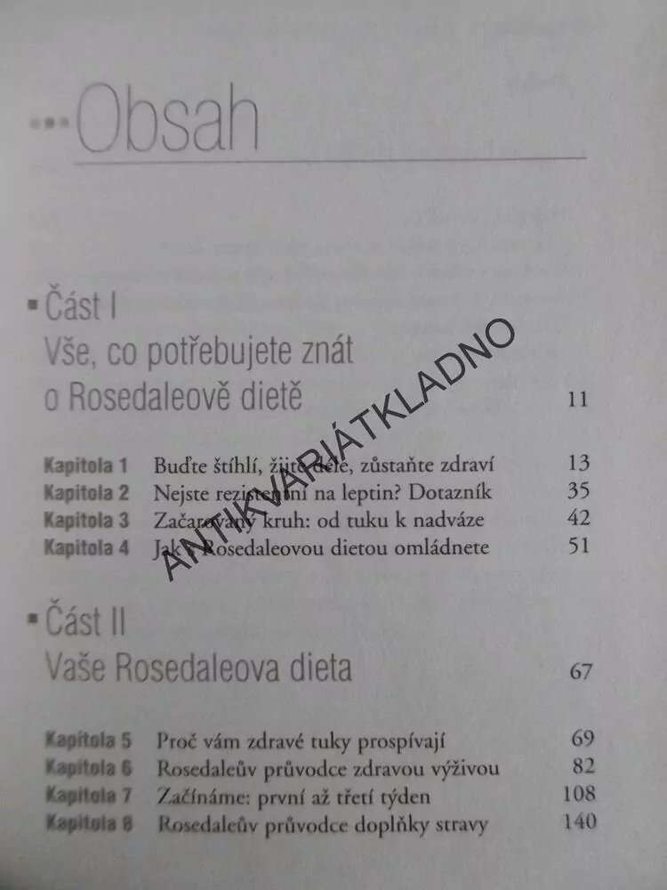 BUĎTE ŠTÍHLÍ ŽIJTE DÉLE, RON ROSENDALE, COLMANOVÁ, **an