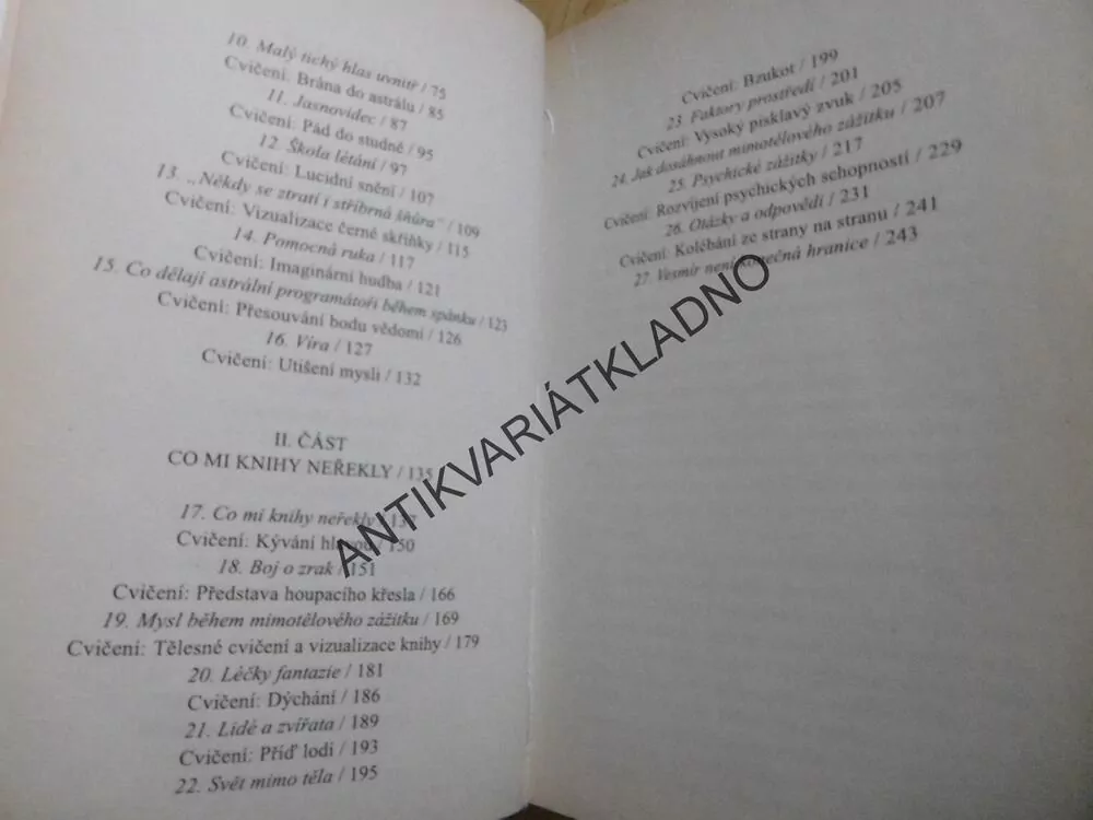 ASTRÁLNÍ PROJEKCE, ROBERT S. PETERSON. **an