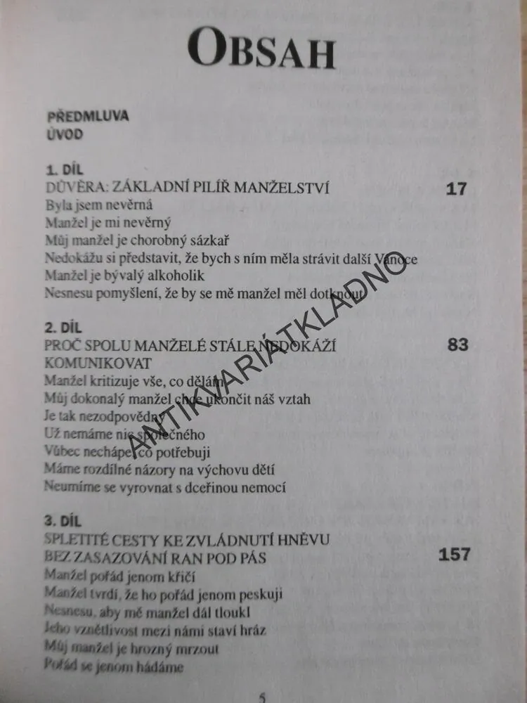 MANŽELSTVÍ BEZ KRIZÍ? MARGERY D. ROSENOVÁ, **an